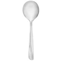 Walco 3412 Classic Scroll 5 15/16 inch 18/0 Stainless Steel Heavy Weight Bouillon Spoon - 24/Case