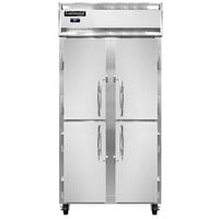 Continental Refrigerator 2RSE-N-HD 36 inch Half Door Narrow Reach-In Refrigerator