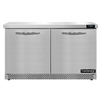 Continental Refrigerator SWF48-N-FB 48 inch Front Breathing Undercounter Freezer