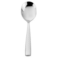 Walco 4812 Alps 6 7/8 inch 18/0 Stainless Steel Heavy Weight Bouillon Spoon - 12/Case