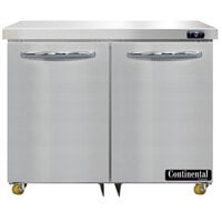 Continental Refrigerator SWF36N-U 36 inch Low Profile Undercounter Freezer