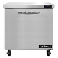 Continental Refrigerator SWF32-N 32 inch Undercounter Freezer