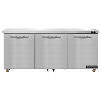 Continental Refrigerator SW72-N-U 72 inch Low Profile Undercounter Refrigerator
