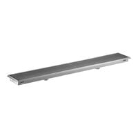 Regency 18" x 120" 14-Gauge Stainless Steel Floor Trough with Grate