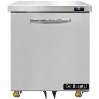 Continental Refrigerator SW27-N-U 27 inch Low Profile Undercounter Refrigerator
