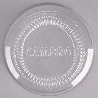 Cambro CLSRB5152 Clear Dome Lid for Cambro SRB5 5 oz. Plastic Swirl Bowls - 1000/Case