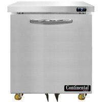 Continental Refrigerator SWF27-N-U 27 inch Low Profile Undercounter Freezer