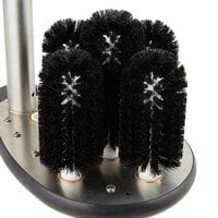 Noble Products 7 1/2 inch and 6 inch Glass Washer Brush Kit for Last Call Medium and Heavy-Duty Electric Glass Washers
