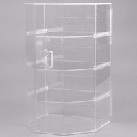 Cal-Mil 252 Classic Four Tier Acrylic Cake and Pie Display Case - 13" x 12 1/2" x 21 1/2"