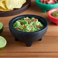 2 Pck Salsa Bowls Plastic Mexican Molcajete Chips Guacamole Bowls Serving Dish