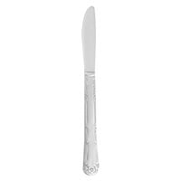 Walco 1145 Barclay 8 5/8 inch 18/0 Stainless Steel Medium Weight 1-Piece Knife - 12/Case