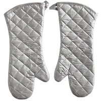 Choice 15 inch Silicone-Coated Oven / Freezer Mitts