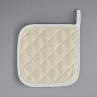 Choice 8 inch x 8 inch Square Terry Cloth Pot Holder   - 12/Pack