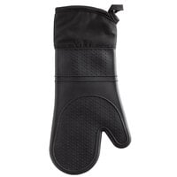 Vigor SafeMitt 15 inch Black Silicone Oven Mitt