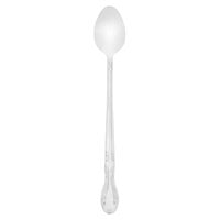 Walco 1104 Barclay 8 inch 18/0 Stainless Steel Medium Weight Iced Tea Spoon - 24/Case
