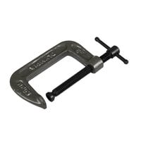 Olympia Tools 38-120 2 inch x 1 inch Cast Steel C-Clamp with Adjusting Black Oxide Swivel