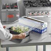 Choice Foodservice Film with Serrated Cutter 18 inch x 2000'