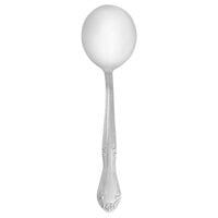 Walco 1112 Barclay 5 1/4 inch 18/0 Stainless Steel Medium Weight Bouillon Spoon - 24/Case