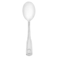 Walco 2803 FanFare 8 inch 18/0 Stainless Steel Heavy Weight Serving Spoon - 12/Case