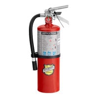 Buckeye 5 lb. ABC Dry Chemical Fire Extinguisher - Rechargeable Untagged with Wall Mount - UL Rating 3-A:40-B:C