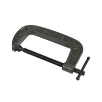 Olympia Tools 38-146 6 inch x 3 1/2 inch Cast Steel C-Clamp with Adjusting Black Oxide Swivel