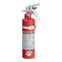Buckeye 2.5 lb. ABC Dry Chemical Fire Extinguisher - Rechargeable Untagged with Vehicle Bracket - UL Rating 1-A:10-B:C