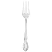 Walco 91051 Illustra 7 5/8 inch 18/10 Stainless Steel Extra Heavy Weight European Fork - 24/Case