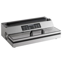VacPak-It VME16SS Stainless Steel External Vacuum Packaging Machine with 16 inch Seal Bar - 120V, 550W