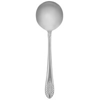 Walco 7312 Showboat 6 1/4 inch 18/0 Stainless Steel Heavy Weight Bouillon Spoon - 24/Case