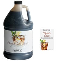 Narvon Cola Slushy 4.5:1 Concentrate 1 Gallon - 4/Case