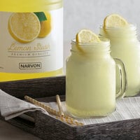 Narvon 1 Gallon Lemon Slushy 4.5:1 Concentrate - 4/Case