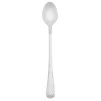 Walco 6204 Cohasset 7 11/16 inch 18/0 Stainless Steel Heavy Weight Iced Tea Spoon - 24/Case
