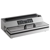 VacPak-It VME12SS Stainless Steel External Vacuum Packaging Machine with 12 inch Seal Bar - 120V, 460W