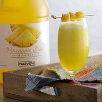 Narvon Pineapple Slushy 4.5:1 Concentrate 1 Gallon - 4/Case