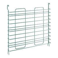 Regency 24" X 24" X 60" NSF Green Epoxy Mobile Wire Shelving Starter