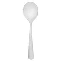 Walco 6712 Beacon 5 7/8 inch 18/0 Stainless Steel Heavy Weight Bouillon Spoon - 24/Case