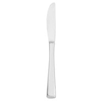 Walco 8245 Sonnet 8 1/4 inch 18/0 Stainless Steel Heavy Weight 1-Piece Dinner Knife - 12/Case