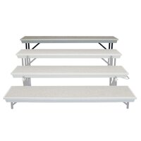 National Public Seating TPRA Level-4 Add On for Trans-Port TPR72 Tapered Riser