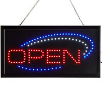 Choice 19 inch x 10 inch LED Rectangular Open Sign with Two Display Modes