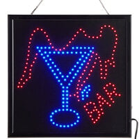 Choice 20 inch x 20 inch LED Square Bar Sign with Two Display Modes