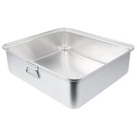 Vollrath 68365 Wear-Ever 42.5 Qt. Aluminum Roasting Pan with Handles - 22 1/8 inch x 20 1/8 inch x 6 9/16 inch