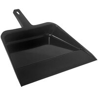 Continental 712 12" Black Plastic Dust Pan
