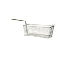 Prince Castle 79-P 16 inch Frequent Fryer Fry Basket with Front Hook and Plastisol Handle