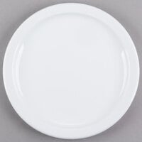 Cambro MDSPLT9148 Classic White Ceramic Ware 9 inch Ceramic Plate - 24/Case