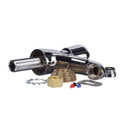 Undercounter Spreader Assembly Pivot Action Metering T&S Brass B-0807-PA Single Temp Metering Faucet 