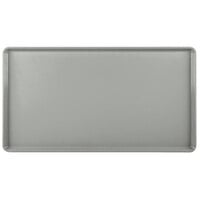 Cambro 1222D107 12" x 22" Pearl Gray Dietary Tray - 12/Case