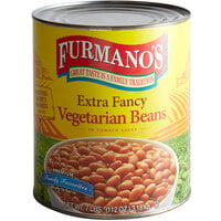 Furmano's #10 Can Extra Fancy Vegetarian Baked Beans in Sauce - 6/Case