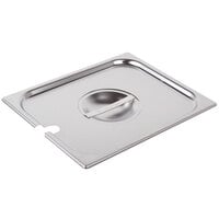 Vollrath 75220 Super Pan V 1/2 Size Slotted Stainless Steel Steam Table / Hotel Pan Cover