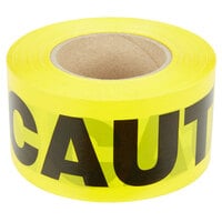 Yellow CAUTION Tape - 3 inch x 1000 ft.
