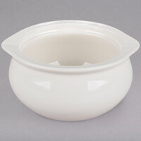 Acopa 12 oz. Ivory (American White) Stoneware Onion Soup Crock / Bowl - 24/Case
